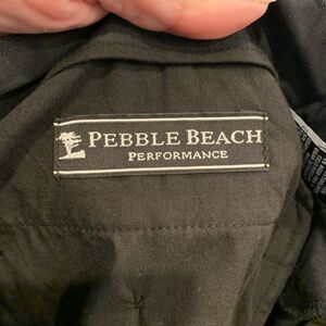 Pebble Beach Performance Black Pants sz 32 EUC